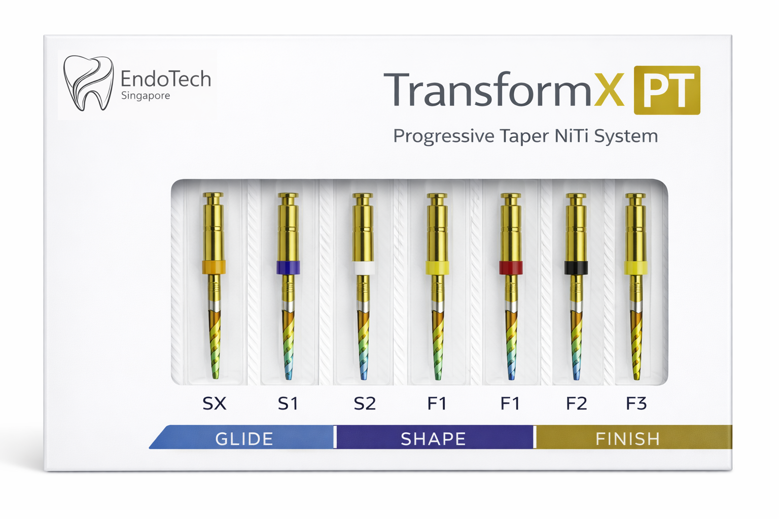PT TransformX Files Assortment 21mm 6 Pack